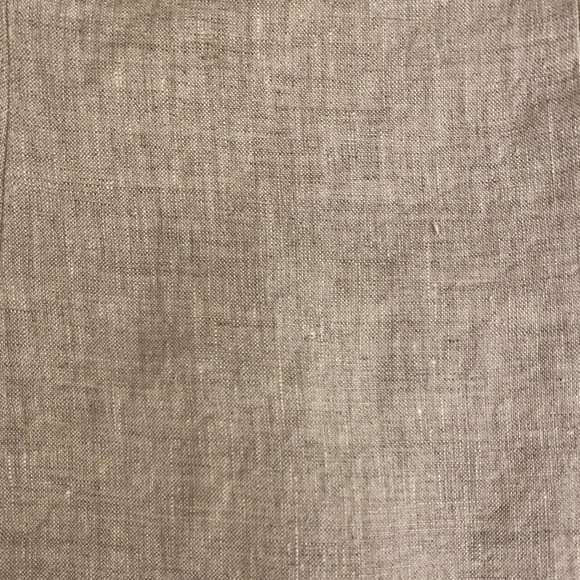 Vintage 90s Dress Linen Moda International Midi Dress Coastal Grandmother Size 4 - Picture 4 of 6